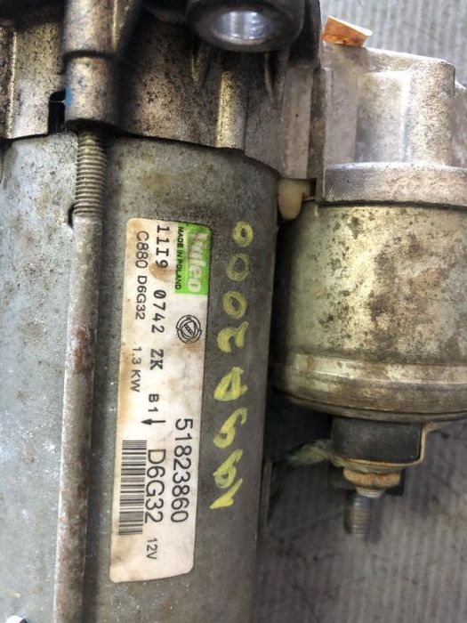 electromotor 1.3 d multijet 199a2000 fiat doblo idea punto lancia musa ypsilon opel combo