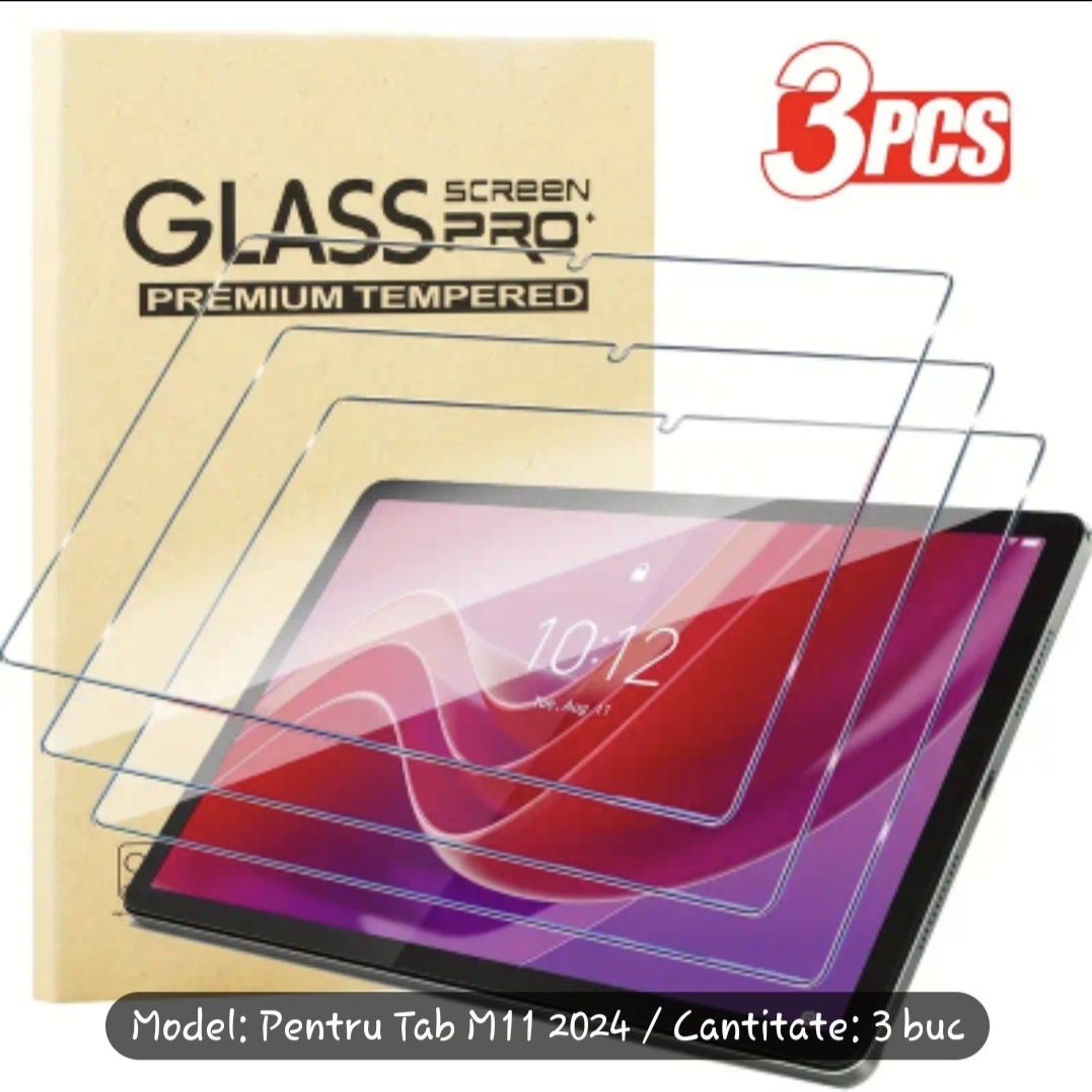 Set 3 folii sticlă Lenovo Tab M11