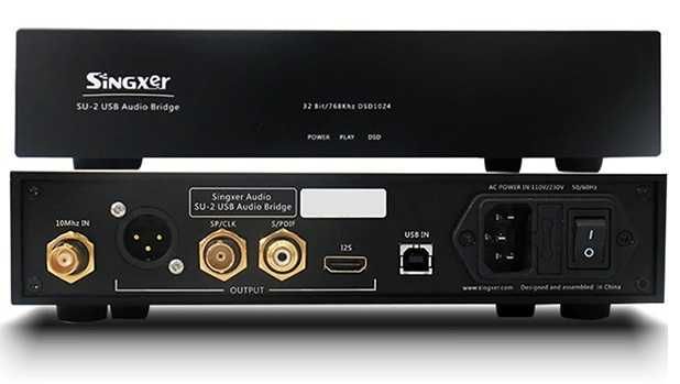 Аудио USB конвертер Singxer SU-2 (USB -> I2S, AES/EBU, COAX RCA & BNC)