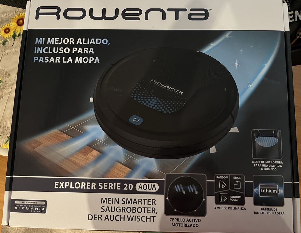 Прохосмукачка робот Rowenta Explorer serie 20 aqua