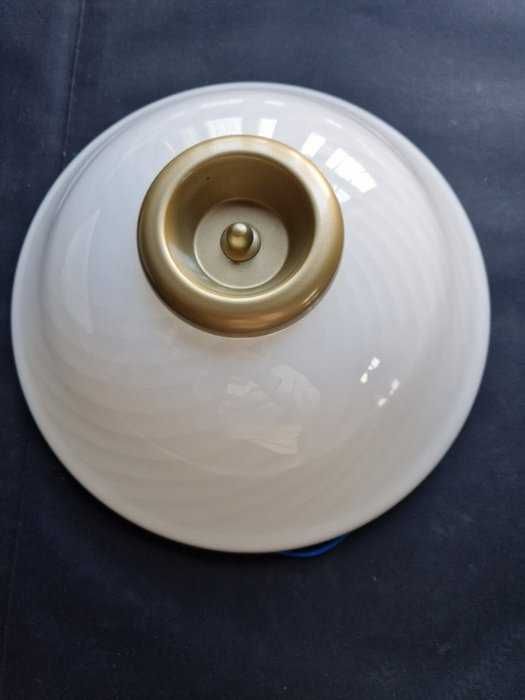 Plafoniera (1 din 2) aplica, MCM, Art Deco, Venini, Murano, vintage