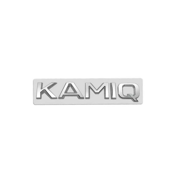 Set embleme SKODA KAMIQ 4x4 / emblema stema sigla sticker inscriptii