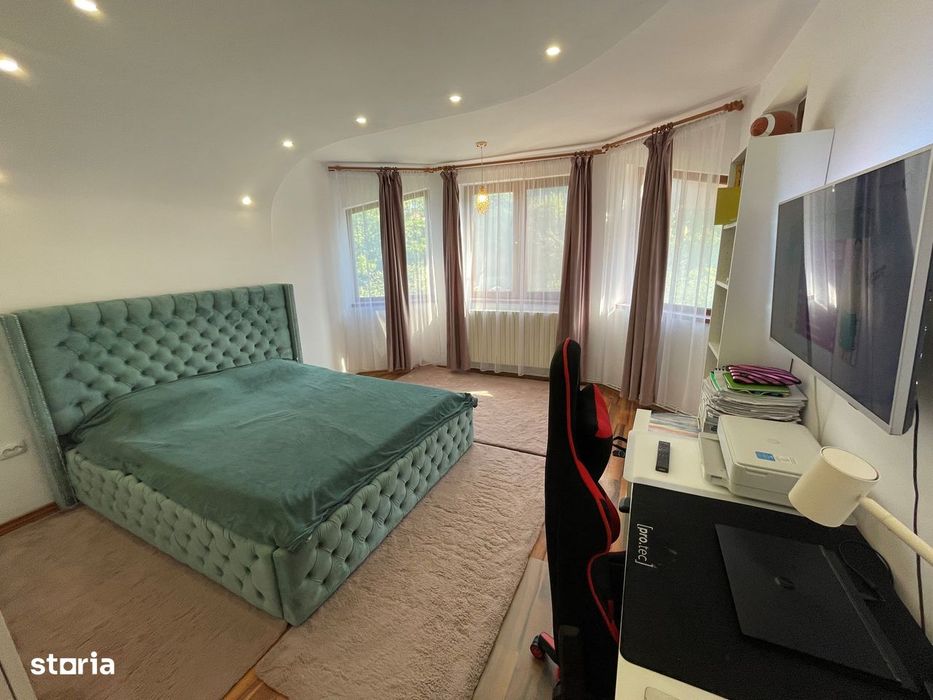 Proprietar: Casa mobilata + teren 800 mp la 600 m de Hanul 3 Sarmale