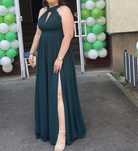 Rochie verde ocazie