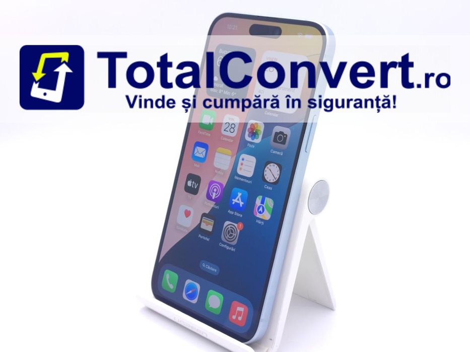 Apple iPhone 15 Plus 128GB Blue 6GB Single, Garantie 24 luni | #D88960