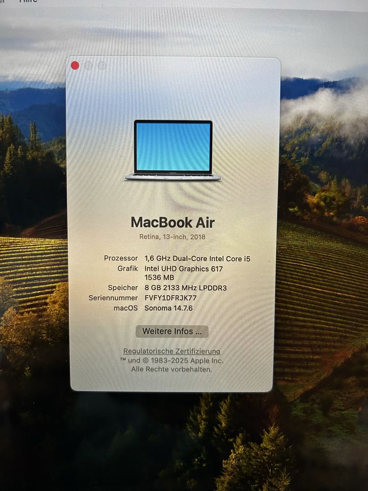 MacBook Air 13" Retina (2018) – като нов
