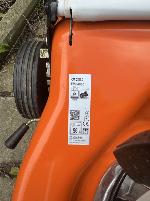 Vand motocoasa Stihl RM 248