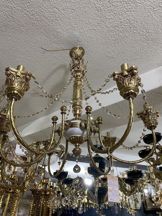 Candelabru/lustra/bronz masiv