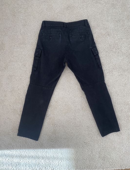 Diesel black cargo pants