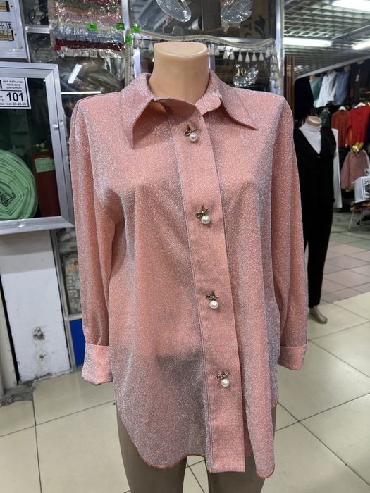 Рубашка с люрексом