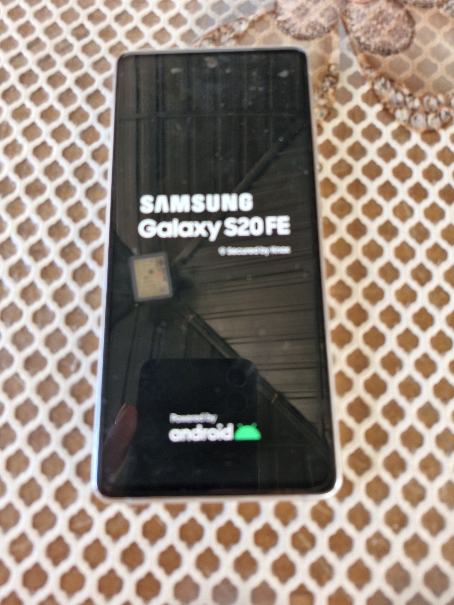 Samsung S20FE citește