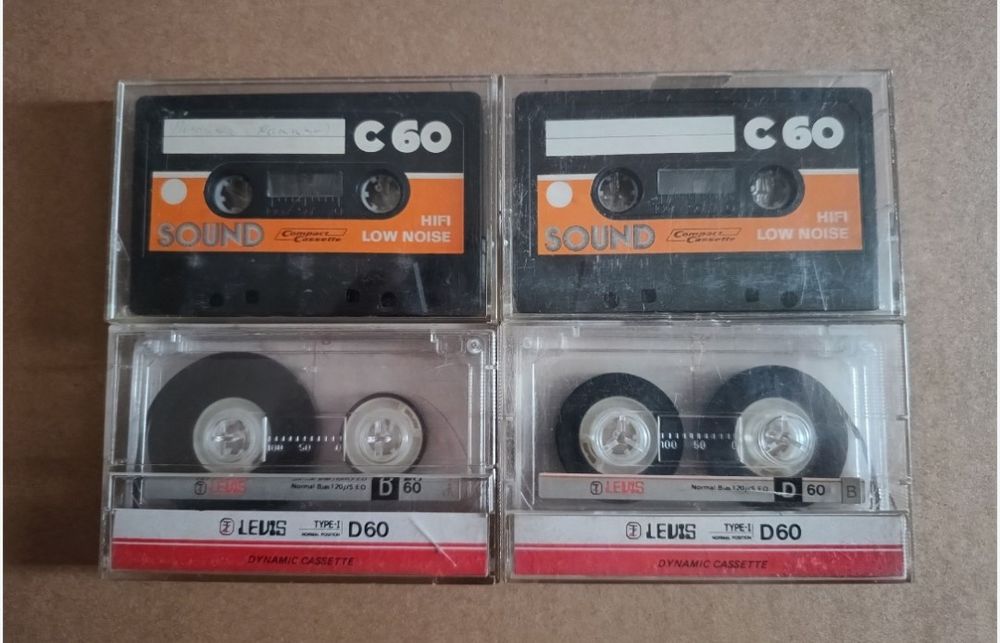 Lot 4 casete audio