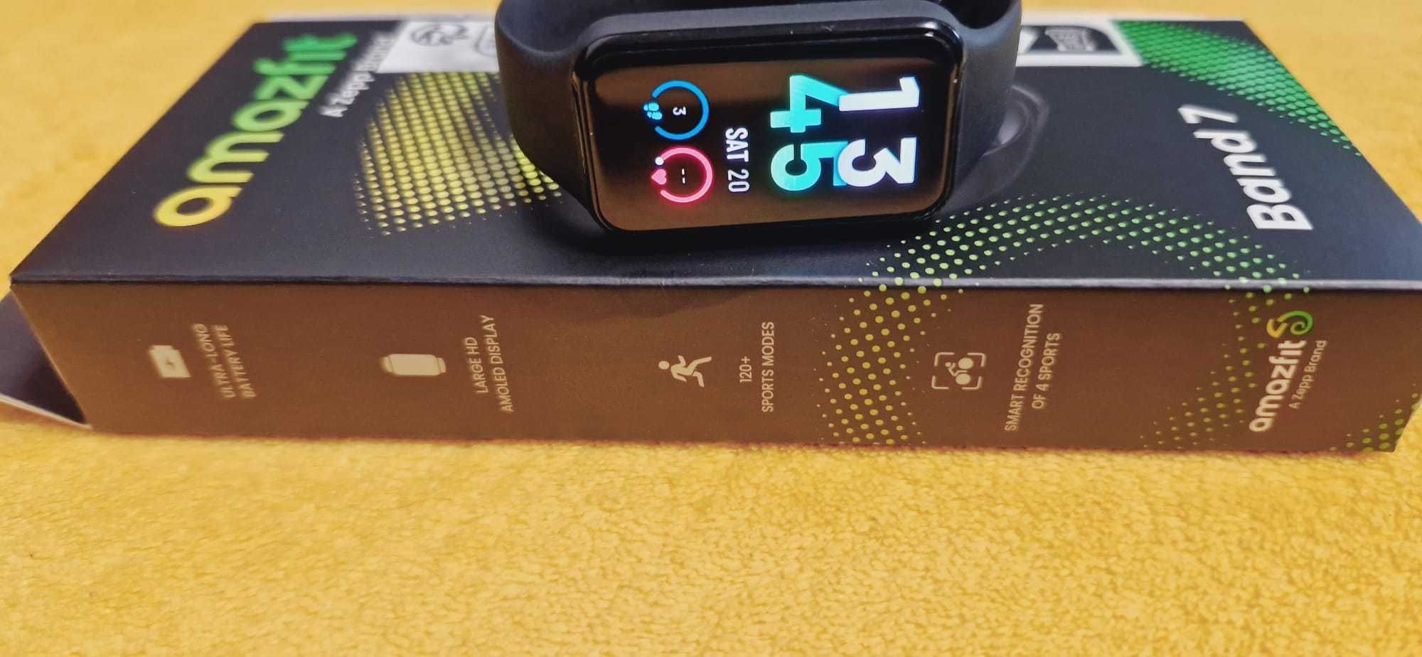 AMAZFIT Band 7, GPS, Android/iOS, Black