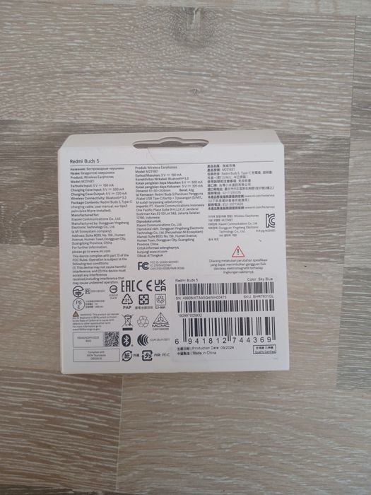 Новый! Xiaomi Redmi Buds 5 •