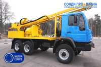 Нов Man Евро 2 6x6 - Сондажна машина Ural-300EC до 300 метра от Европа