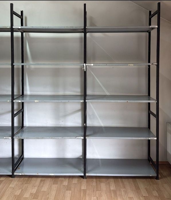 Rafturi metalice cu polița depozitare manuala 356