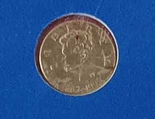 Monedă de aur John F Kennedy Memorial Half Dollar din 1992