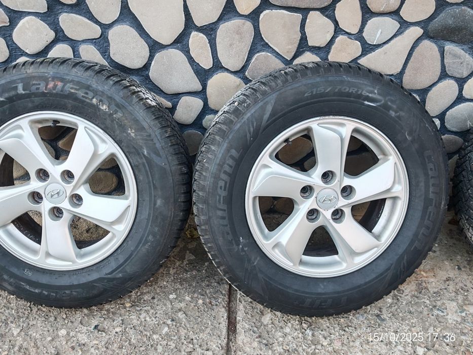 Jante r16 cu cauciucuri 215 70 R16 de iarna