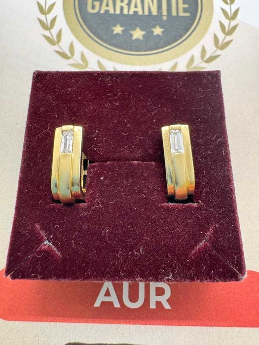 Cercei din aur 14k (66671.1/ 10 Pacurari 1) Garantie 2 ani!