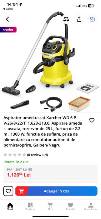 Aspirator Karcher WD6