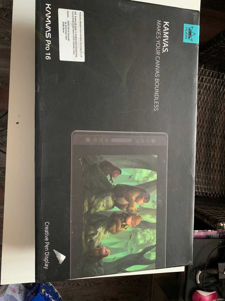 Графичен таблет Huion, Kamvas Pro 16