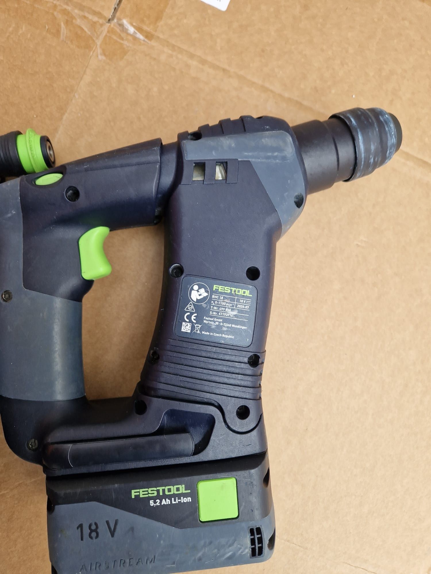 Festool rotopercutor , autofiletanta pe acumulatori