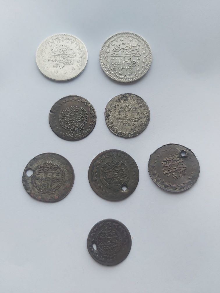 Огромен лот Османски / Турски монети