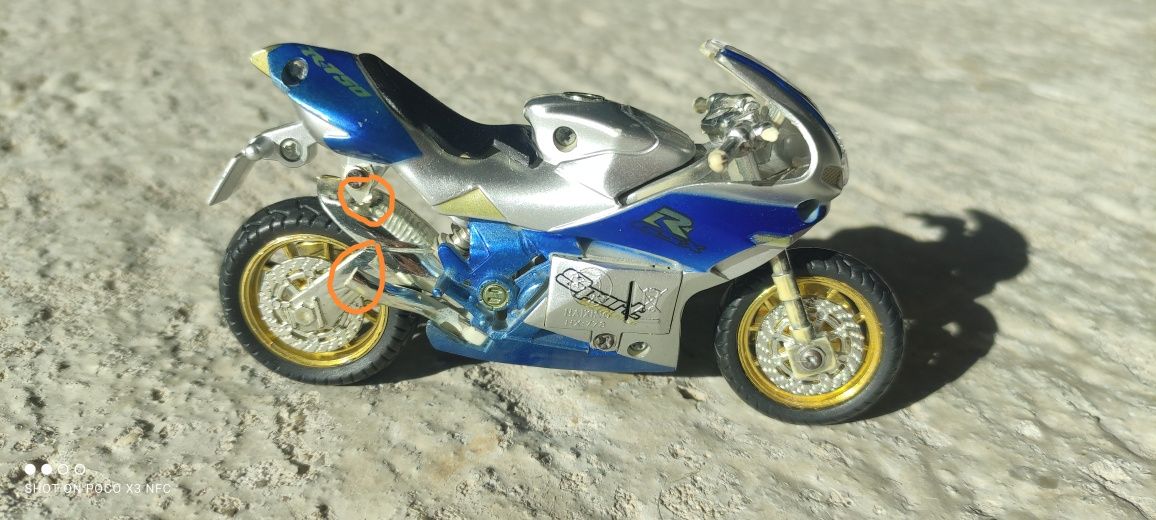 Macheta motocicleta Ducati, 1199, 1:18