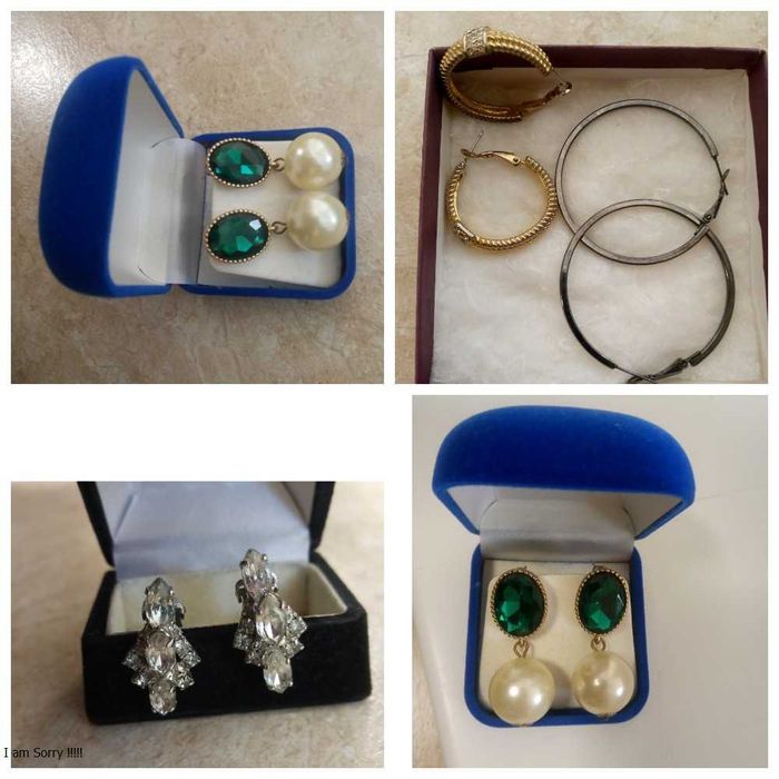 «Недорого» Шикарные серьги 50 тыс за все