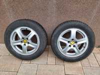 2 jante aliaj R15 5X110 cu anvelope 185/65R15 M+S