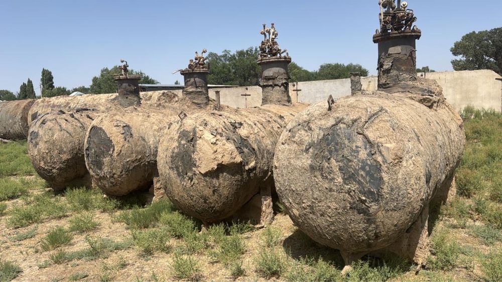 Газгольдер 5 кубов ёмкость бочки, цистерны резервуары под газ.