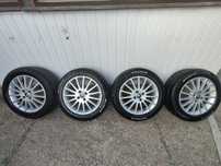 Jante Borbet 4x100 R16 cu cauciuri