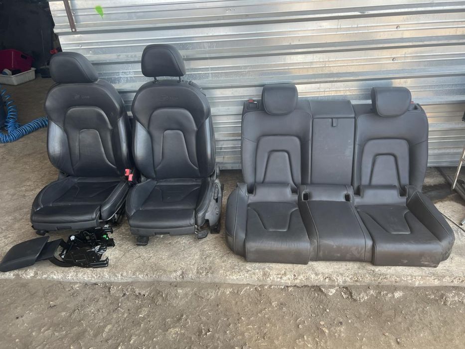 Ръчен кожен салон с подгрев надуване Audi A5 Cabrio Рекаро S-line 642