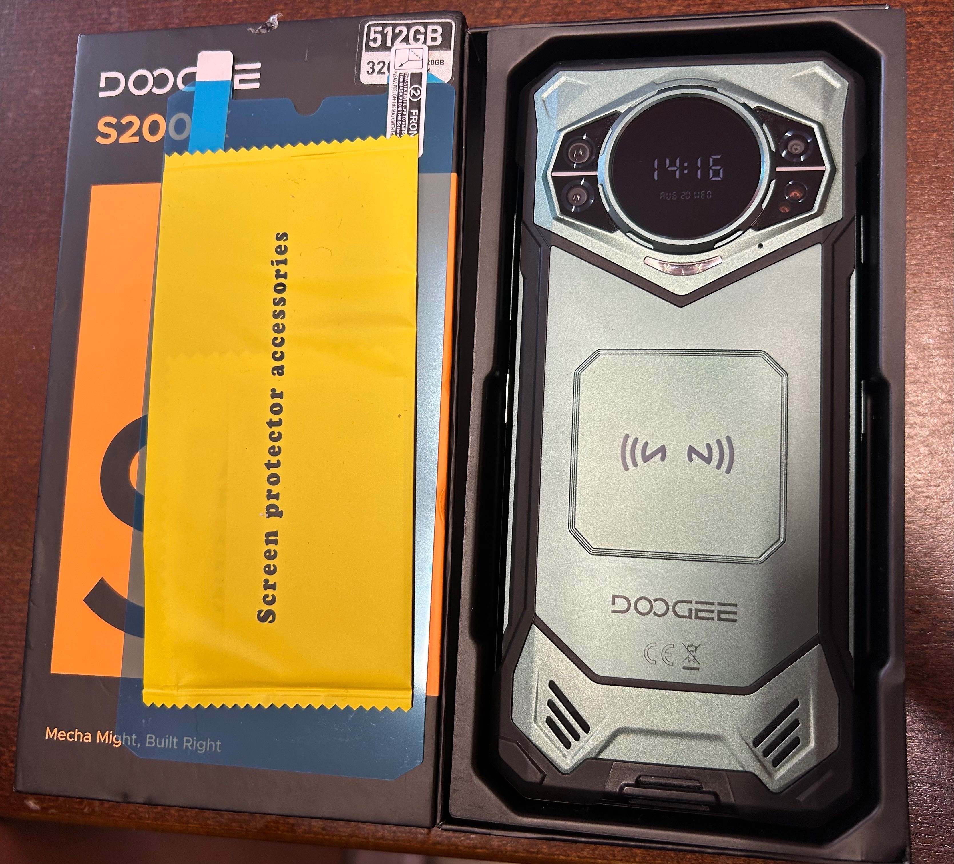 Смарт телефон Doodgee s200 X 512GB 32GB RAM