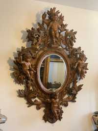 Oglinda Baroc Sculptata in lemn