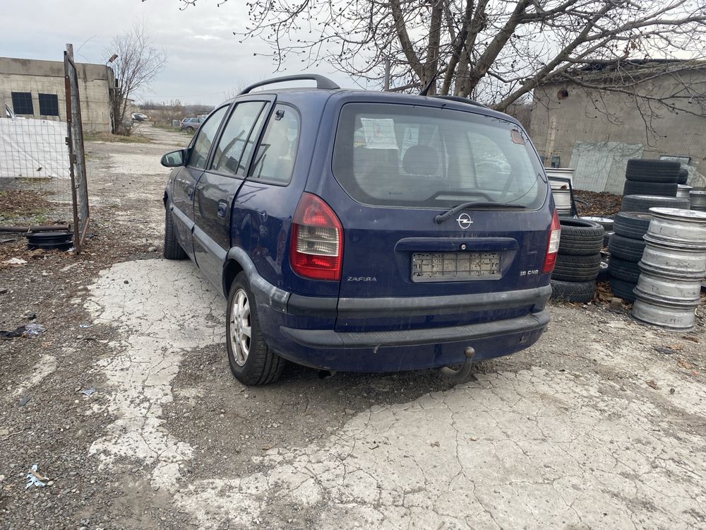 opel zafira 2003 1.6cng на части опел зафира