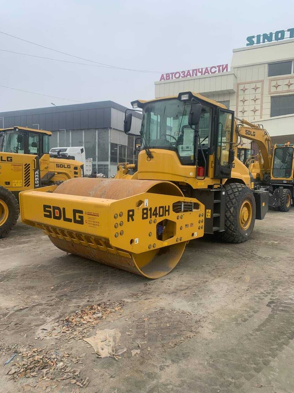 Одновальцовый каток SDLG RS8140H 
14 т (Volvo technology)