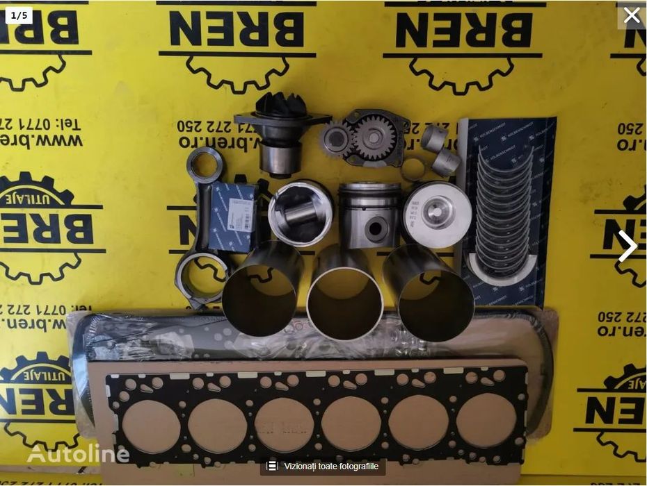 Altă parte componentă motor SET MOTOR IVECO pentru excavator NEW HOLLAND E215