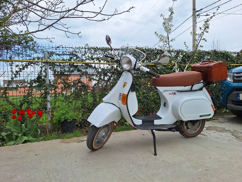 Vand,schimb cu motocicleta A1 (125cm3)Vespa PK 50 pregatita de sezon
