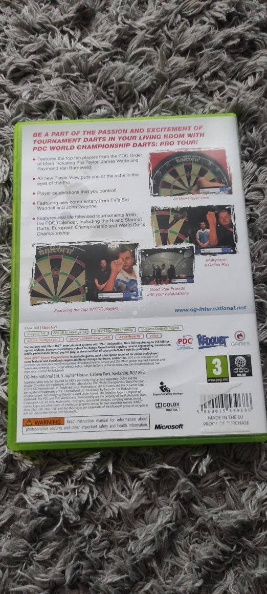 Transport 14 lei orice Joc PDC World Championship Darts: Tour Xbox360