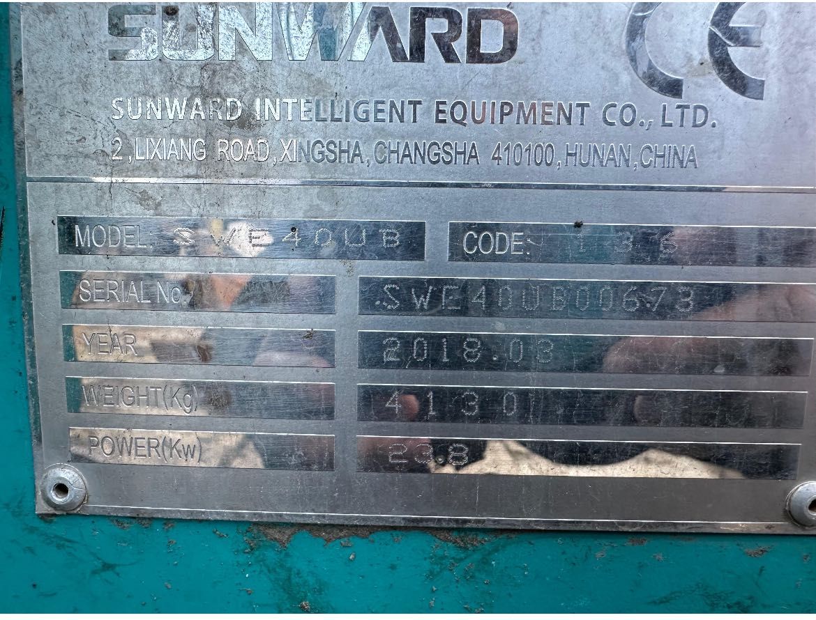 Miniexcavator SUNWARD 4,2 tone