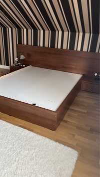 Mobilier dormitor MDF include Pat 160x200 cm+2noptiere+comoda