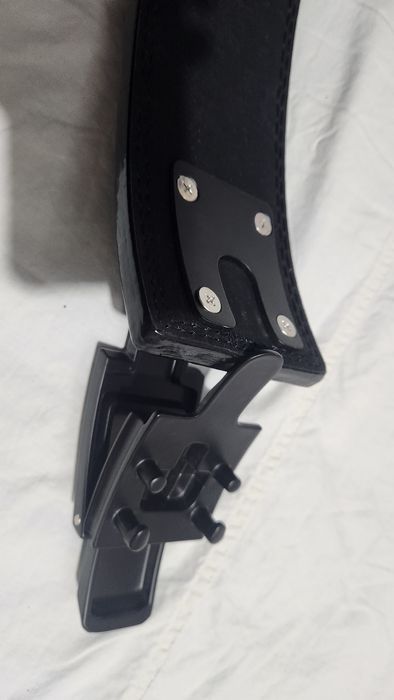 Дебел кожен колан за вдигане на тежести