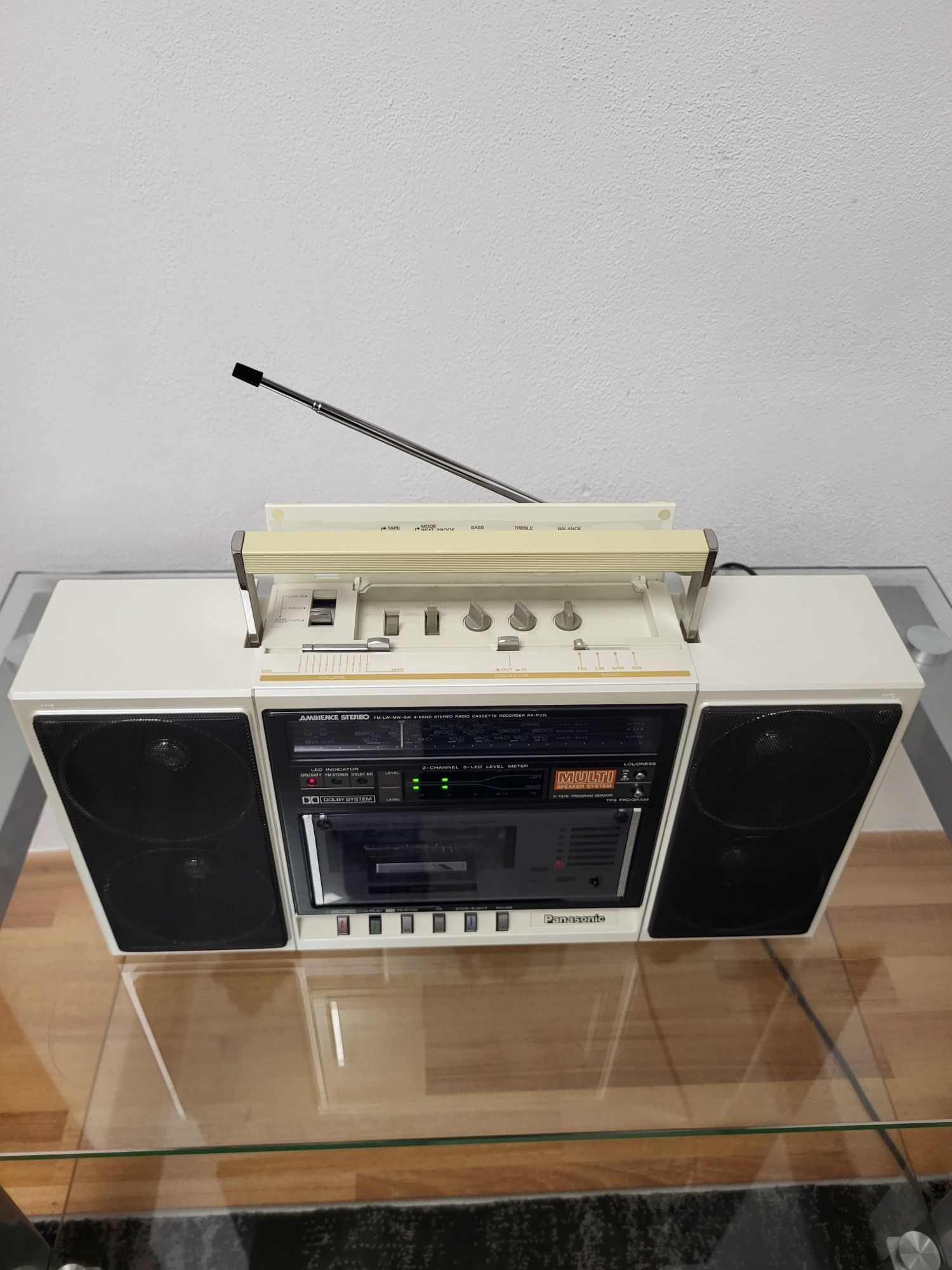 Radio Casetofon de colecție Panasonic RX-F32L japan