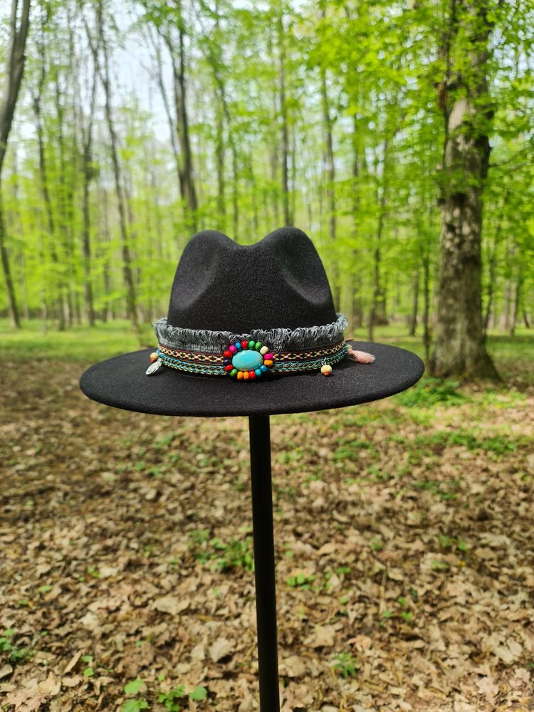 Palarii stil fedora cu accesoriul detașabil dama