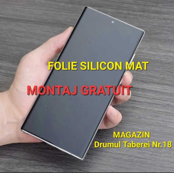 Folie Silicon Samsung S10 S20 FE S21 FE S23 FE S24 S24 Plus S24 Ultra