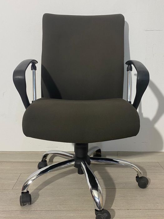 100 Buc. Scaun Birou cu Mânere; Scaun Ergonomic cu Reglaje Multiple