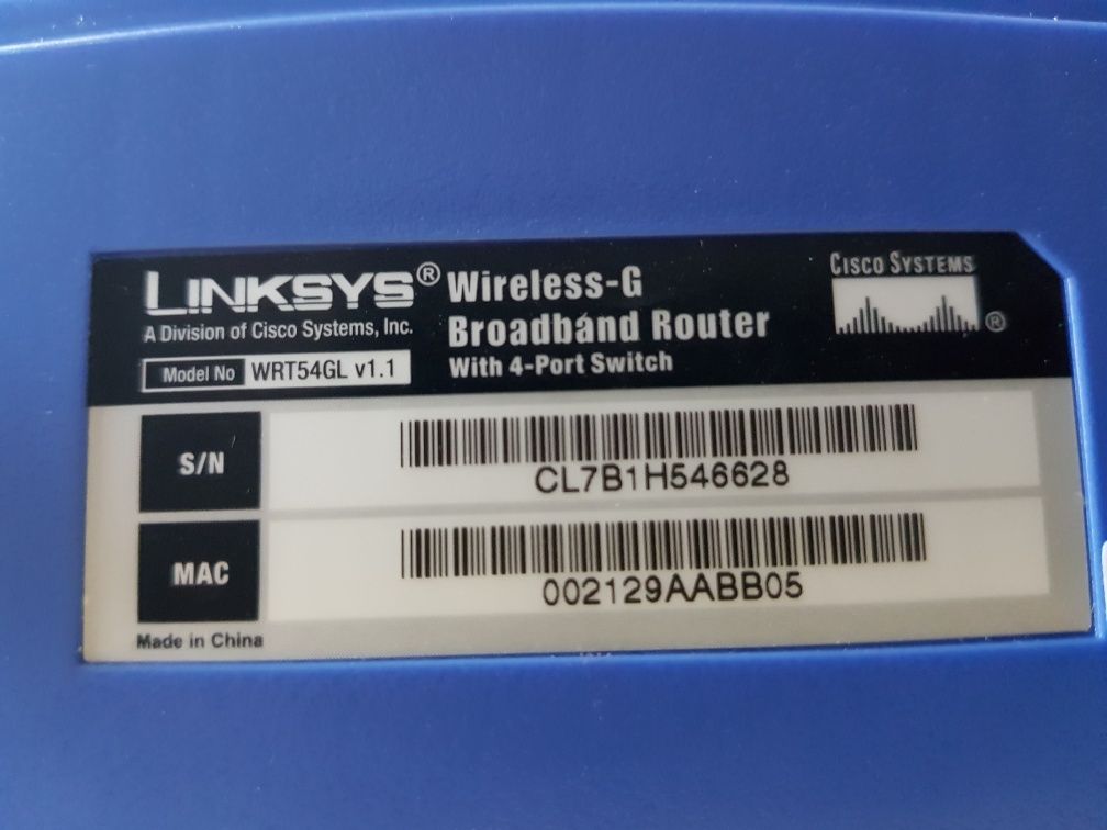 Рутер Linksys качествен