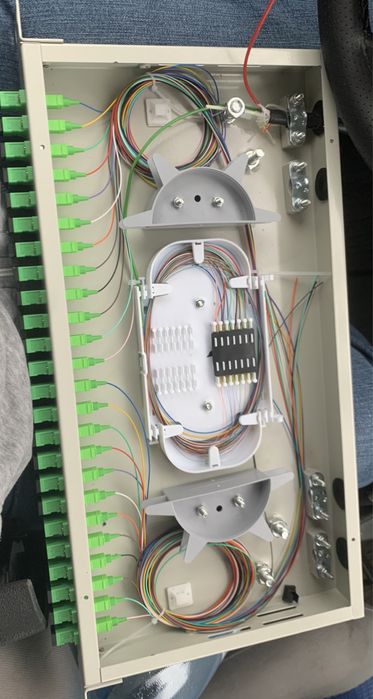 Sudura splice fibra optica masuratori cablare structurata