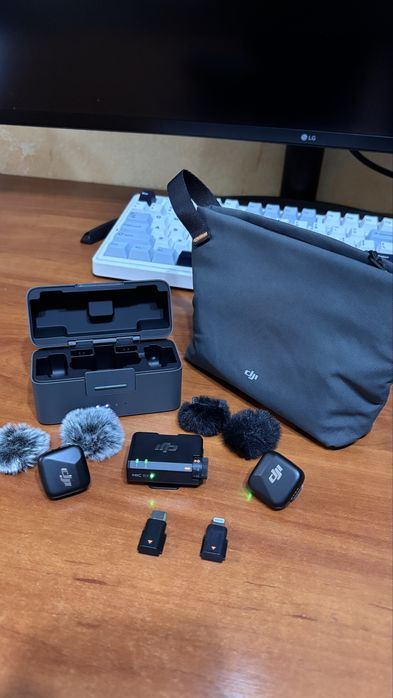 Dji mic mini 2 + hollyland lark M2